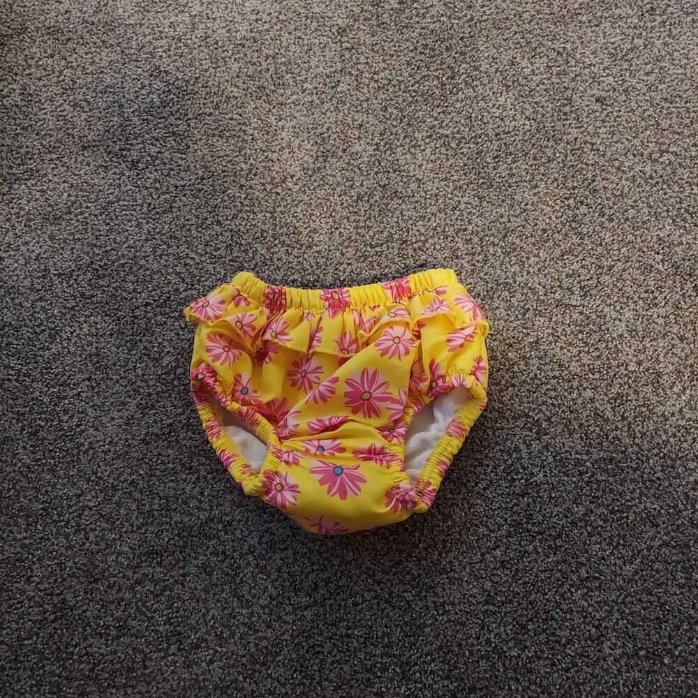 Reusable Swim diaper Floral ruffled design Swimming Pool Beach